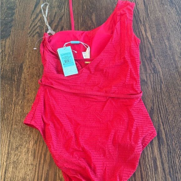 NWT Sea Level Swim Messina Wide Strap One Piece Swimsuit size 4 - Picture 5 of 8